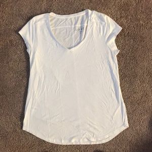 Loft white t shirt size M!